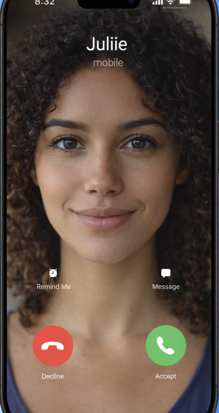 Juliie calling - Your Virtual Receptionist